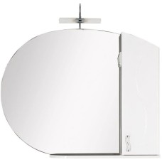 Зеркальный шкаф 108х84,9 см белый Aquanet Моника 00186776