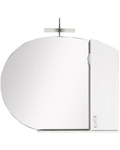 Зеркальный шкаф 108х84,9 см белый Aquanet Моника 00186776