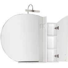 Зеркальный шкаф 108х84,9 см белый Aquanet Моника 00186776