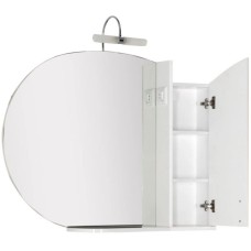 Зеркальный шкаф 108х84,9 см белый Aquanet Моника 00186776