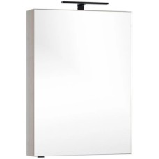 Зеркальный шкаф 60х85 см капучино Aquanet Алвита 00183984