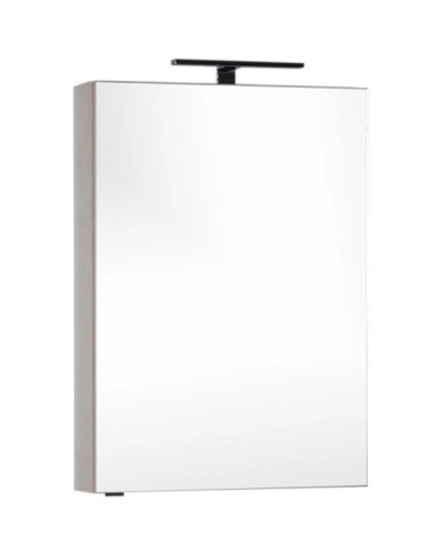 Зеркальный шкаф 60х85 см капучино Aquanet Алвита 00183984