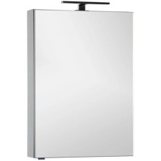 Зеркальный шкаф 60х85 см серый антрацит Aquanet Алвита 00183989