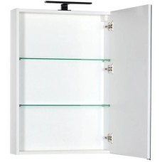 Зеркальный шкаф 60х85 см белый Aquanet Алвита 00183994