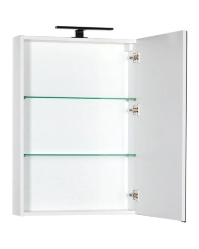 Зеркальный шкаф 60х85 см белый Aquanet Алвита 00183994