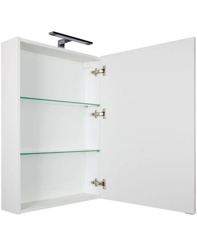 Зеркальный шкаф 60х85 см белый Aquanet Алвита 00183994