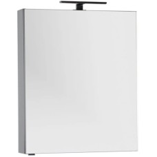 Зеркальный шкаф 70х85 см серый антрацит Aquanet Алвита 00183990