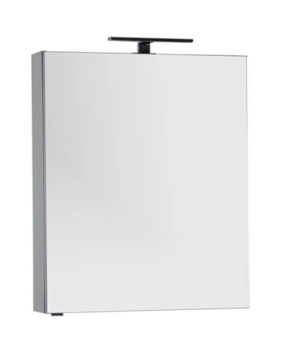 Зеркальный шкаф 70х85 см серый антрацит Aquanet Алвита 00183990