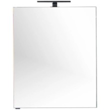 Зеркальный шкаф 70х85 см серый антрацит Aquanet Алвита 00183990