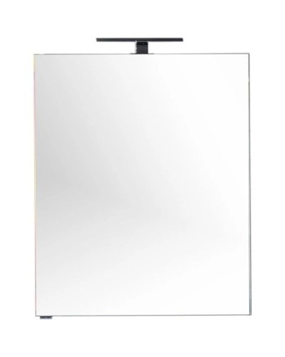 Зеркальный шкаф 70х85 см серый антрацит Aquanet Алвита 00183990