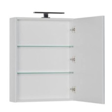 Зеркальный шкаф 60х75 см белый Aquanet Латина 00179942