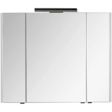 Зеркальный шкаф 105х85 см белый Aquanet Орлеан 00183078