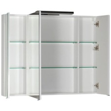 Зеркальный шкаф 105х85 см белый Aquanet Орлеан 00183078