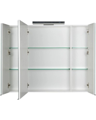 Зеркальный шкаф 105х85 см белый Aquanet Орлеан 00183078