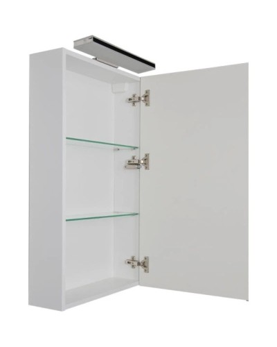 Зеркальный шкаф 50х85 см белый Aquanet Орлеан 00183075