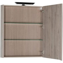 Зеркальный шкаф 70х85 см дуб кантри Aquanet Мадейра 00183065