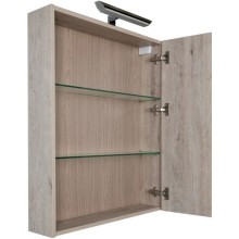 Зеркальный шкаф 70х85 см дуб кантри Aquanet Мадейра 00183065