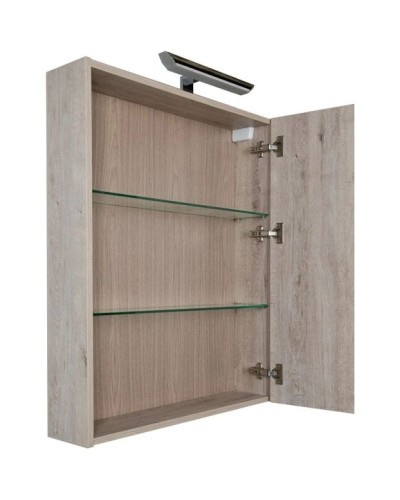 Зеркальный шкаф 70х85 см дуб кантри Aquanet Мадейра 00183065