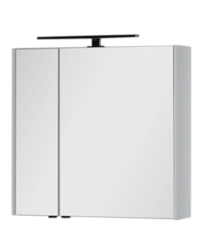 Зеркальный шкаф 80х75 см белый Aquanet Латина 00179635