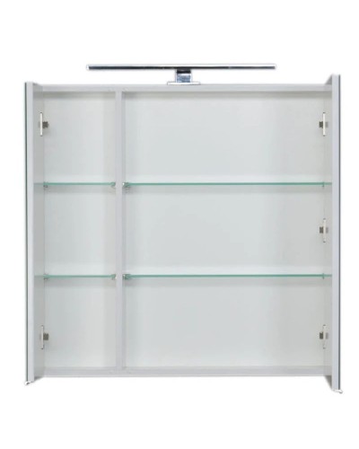 Зеркальный шкаф 80х75 см белый Aquanet Латина 00179635