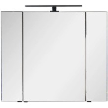 Зеркальный шкаф 100х85 см дуб антик Aquanet Эвора 00182998