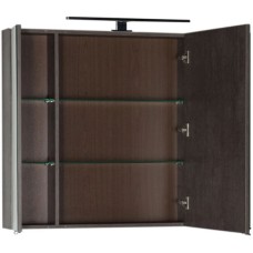 Зеркальный шкаф 100х85 см дуб антик Aquanet Эвора 00182998