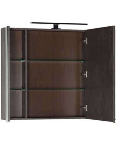 Зеркальный шкаф 100х85 см дуб антик Aquanet Эвора 00182998