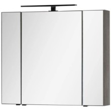 Зеркальный шкаф 100х85 см дуб антик Aquanet Эвора 00182998