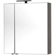 Зеркальный шкаф 79,8х85 см дуб антик Aquanet Эвора 00182741