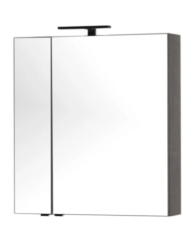 Зеркальный шкаф 79,8х85 см дуб антик Aquanet Эвора 00182741