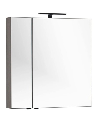 Зеркальный шкаф 79,8х85 см дуб антик Aquanet Эвора 00182741