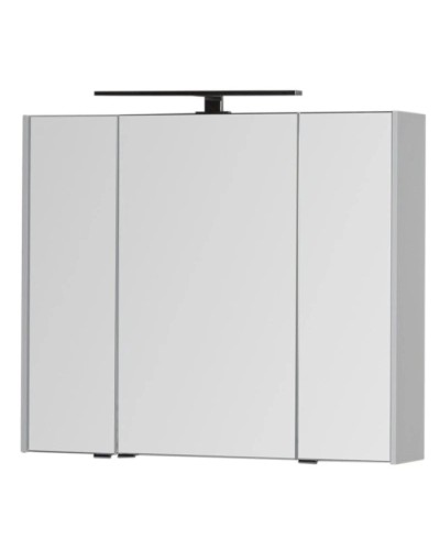 Зеркальный шкаф 90х75 см белый Aquanet Латина 00179605