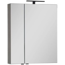 Зеркальный шкаф 69,8х85 см дуб антик Aquanet Эвора 00182997