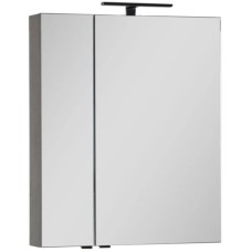 Зеркальный шкаф 69,8х85 см дуб антик Aquanet Эвора 00182997