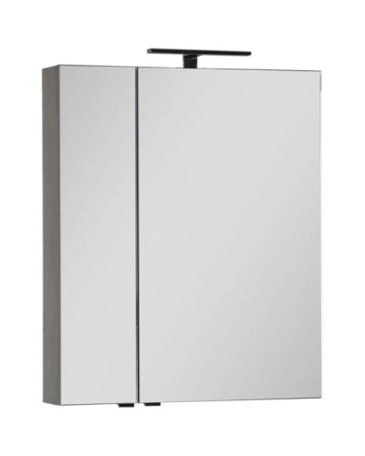 Зеркальный шкаф 69,8х85 см дуб антик Aquanet Эвора 00182997