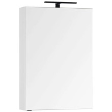 Зеркальный шкаф 59,6х85 см белый Aquanet Эвора 00184304