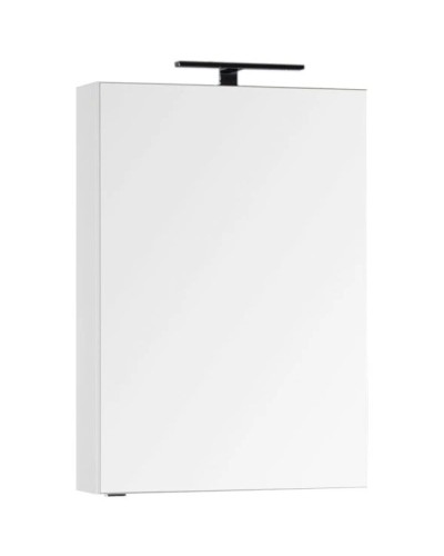 Зеркальный шкаф 59,6х85 см белый Aquanet Эвора 00184304