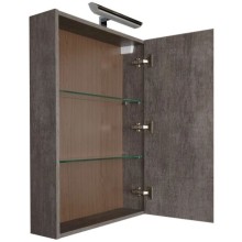 Зеркальный шкаф 59,6х85 см дуб антик Aquanet Эвора 00182996