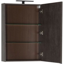 Зеркальный шкаф 59,6х85 см дуб антик Aquanet Эвора 00182996