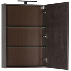 Зеркальный шкаф 59,6х85 см дуб антик Aquanet Эвора 00182996