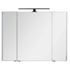 Зеркальный шкаф 100х75 см белый Aquanet Латина 00179636