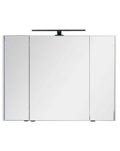 Зеркальный шкаф 100х75 см белый Aquanet Латина 00179636