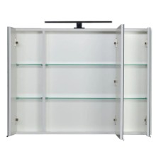 Зеркальный шкаф 100х75 см белый Aquanet Латина 00179636