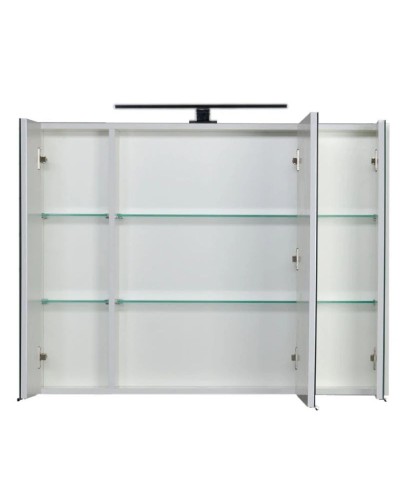 Зеркальный шкаф 100х75 см белый Aquanet Латина 00179636