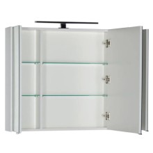 Зеркальный шкаф 100х75 см белый Aquanet Латина 00179636