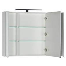 Зеркальный шкаф 100х75 см белый Aquanet Латина 00179636