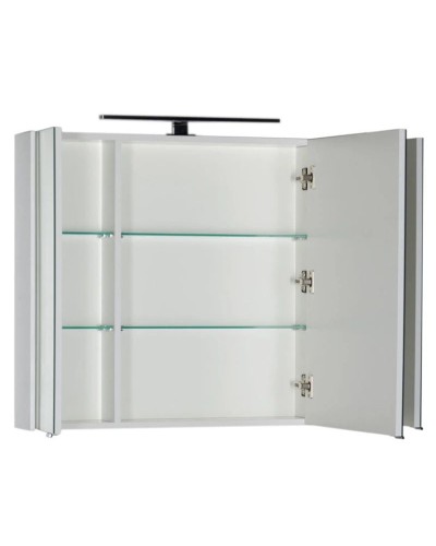 Зеркальный шкаф 100х75 см белый Aquanet Латина 00179636