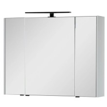 Зеркальный шкаф 100х75 см белый Aquanet Латина 00179636