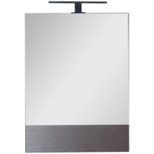 Зеркальный шкаф 50х67 см венге Aquanet Нота 00172682