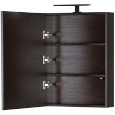 Зеркальный шкаф 50х67 см венге Aquanet Нота 00172682